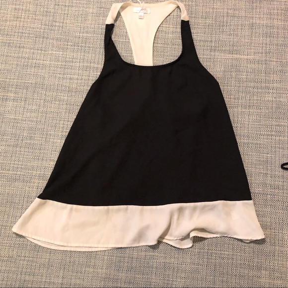 Black and White Flowy Shirt - Picture 1 of 1